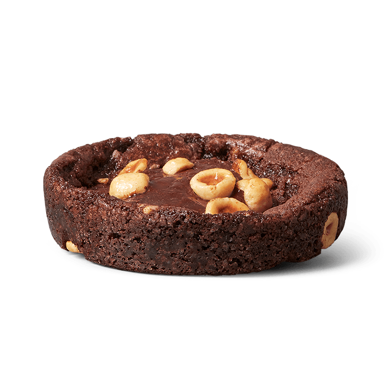 Triple chocolate crumb cookie