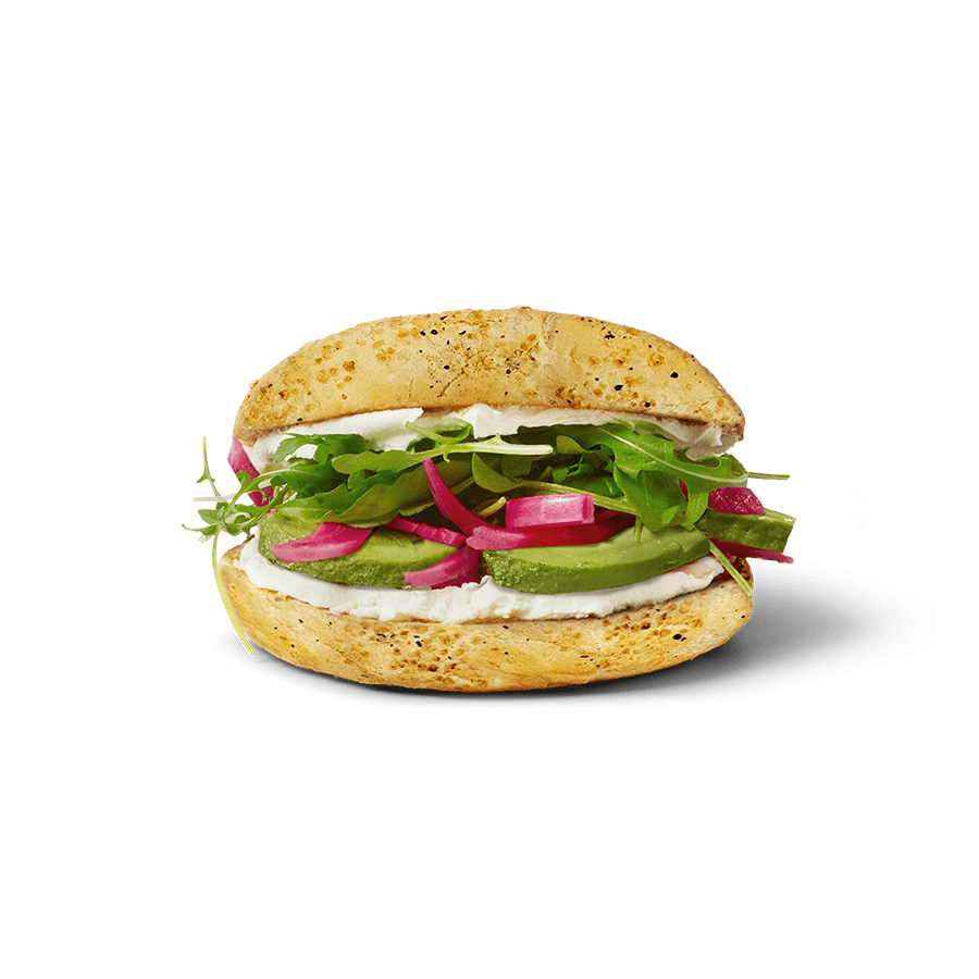 Creamy Avocado Bagel