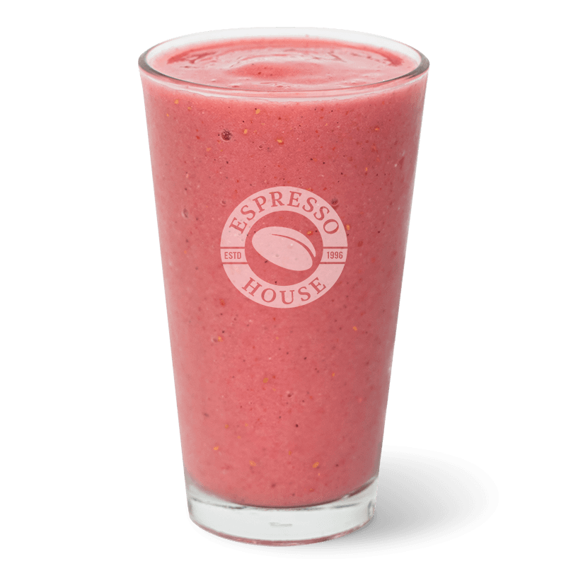 Smoothie mansikka, vadelma & banaani