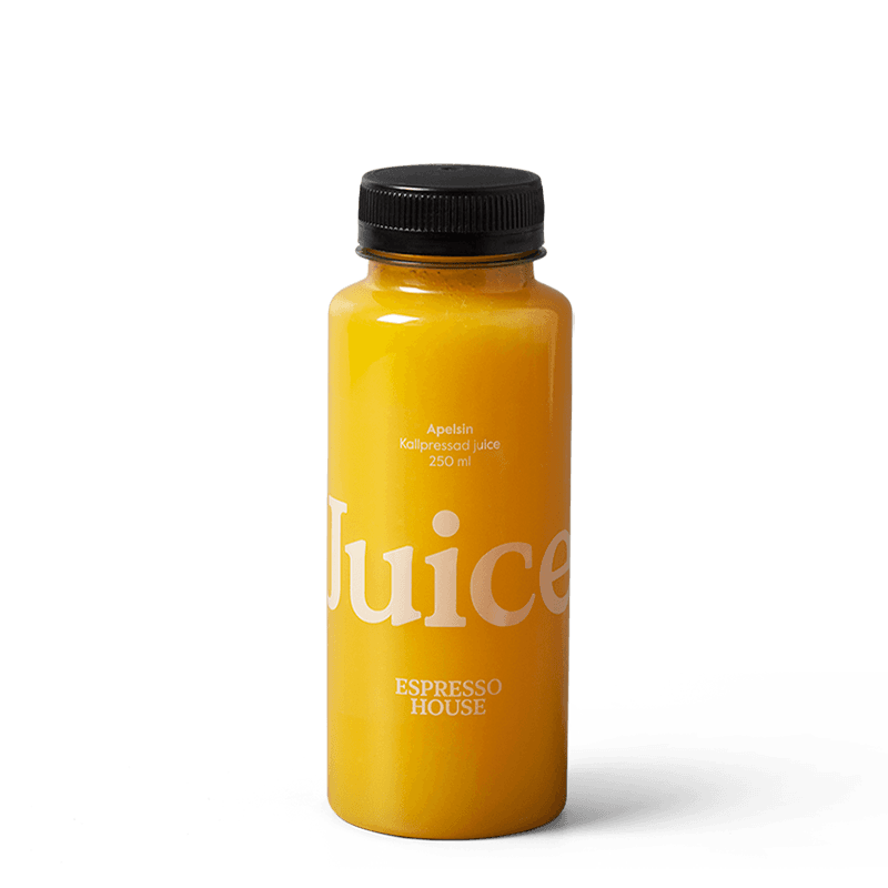 Cold-pressed orange juice