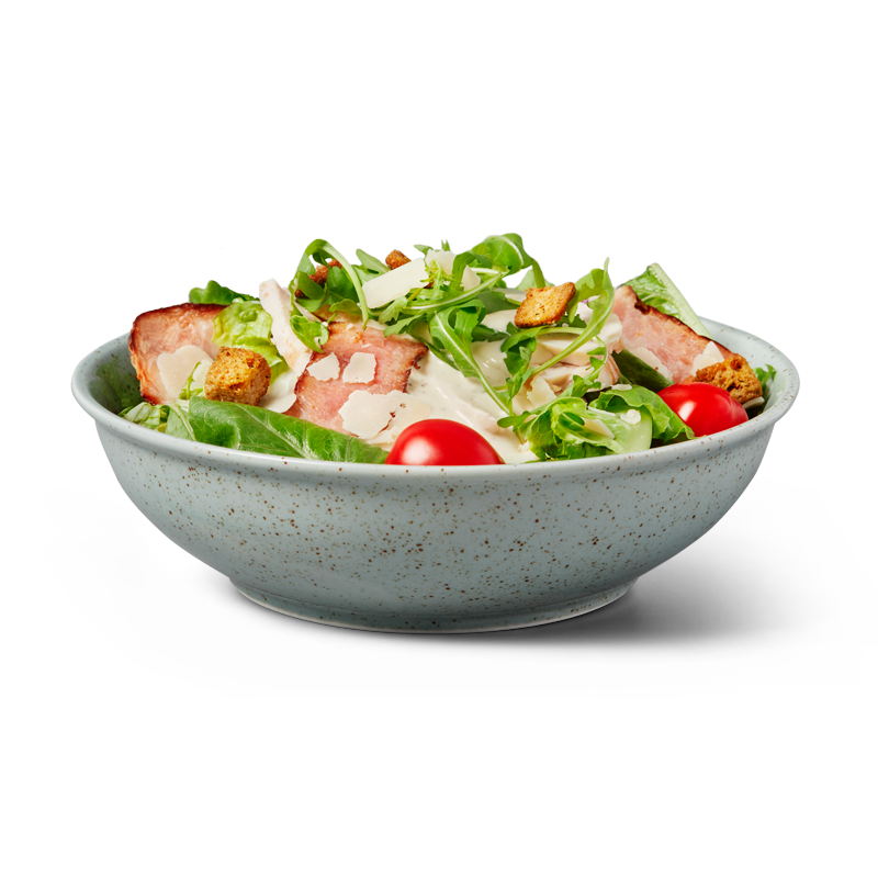 Salad bowl Caesar chicken
